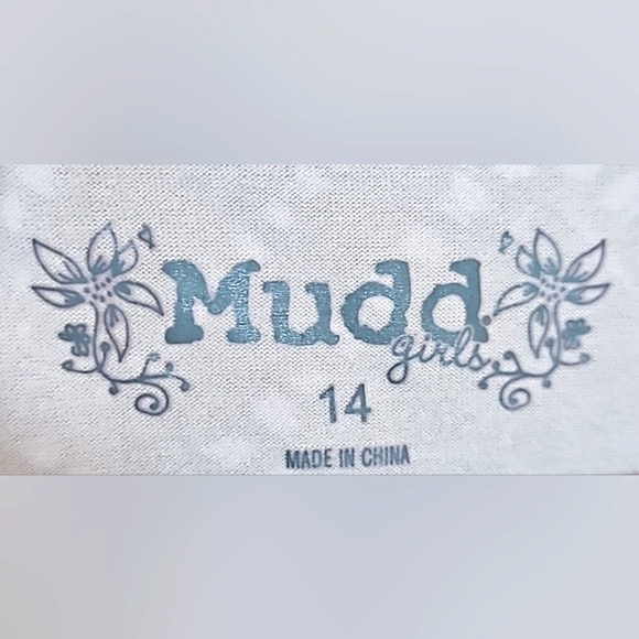 Mudd Girls Cold Shoulder Short Sleeve Sundress Size 14 - Picture 9 of 12